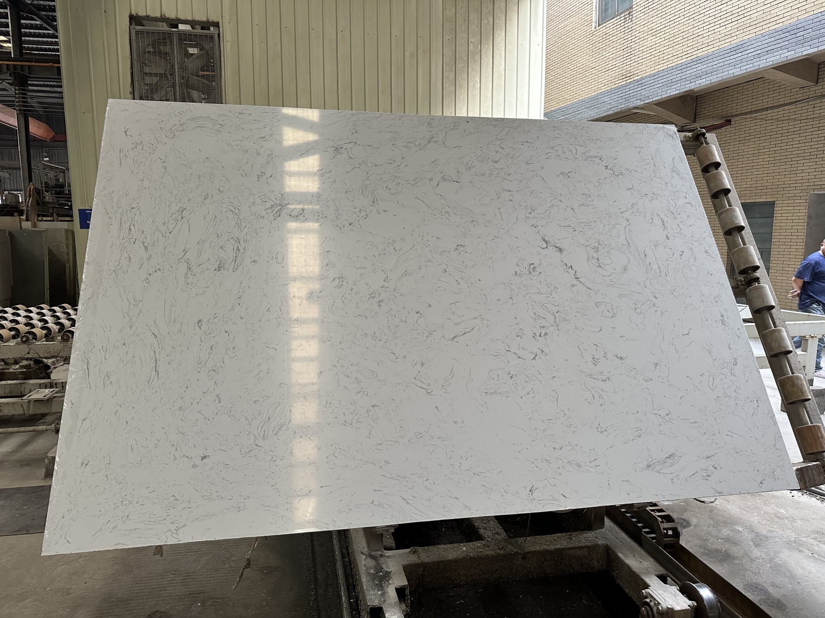 Carrara Sky Engineered Stone Marble Slabs