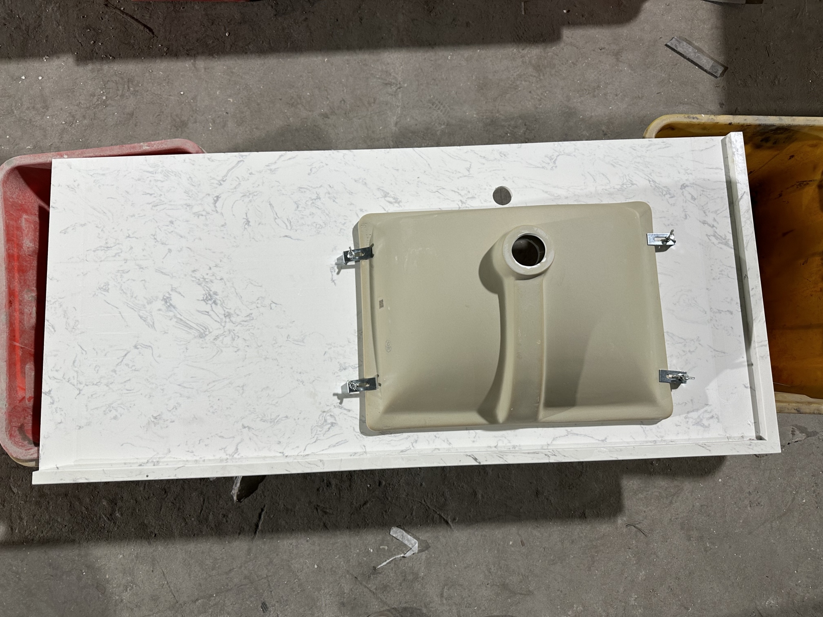 Engineered Stone Marble Vanity Tops