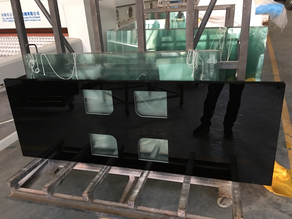 Black Nano Crystallized Glass Stone Countertops